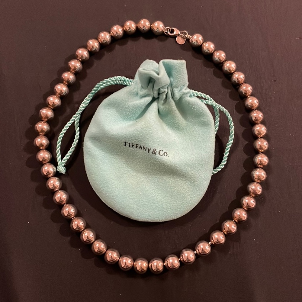 AUTHENTIC TIFFANY & CO. BALL NECKLACE
